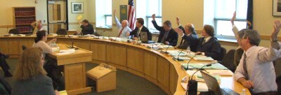 all hands raised